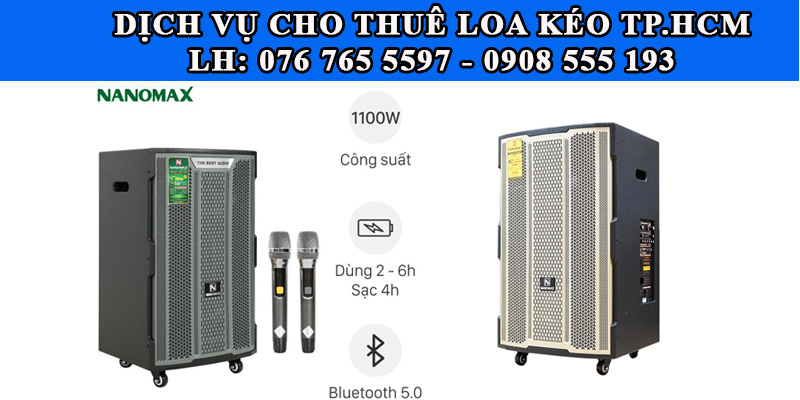 cho thuê loa kéo tphcm giá rẻ